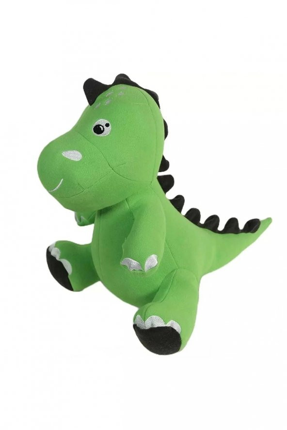 Dada Peluş Oyuncak Dino Yeşili 40 Cm Uyku Arkadaşı Dino