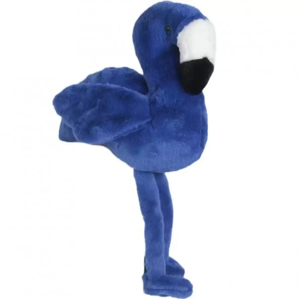 Dada Peluş Oyuncak Flamingo Mavi 58 Cm Uyku Arkadaşı Flamingo Peluş Mavi