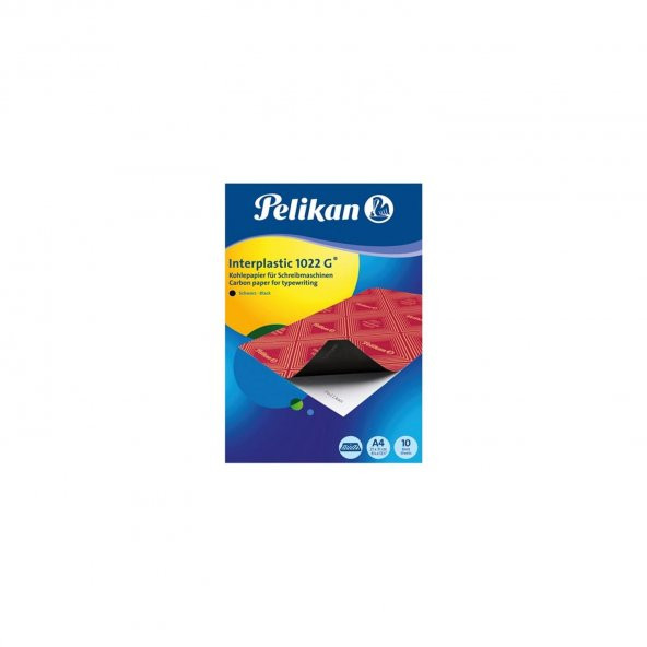 Pelikan Karbon Siyah 10 Lu 1022 G