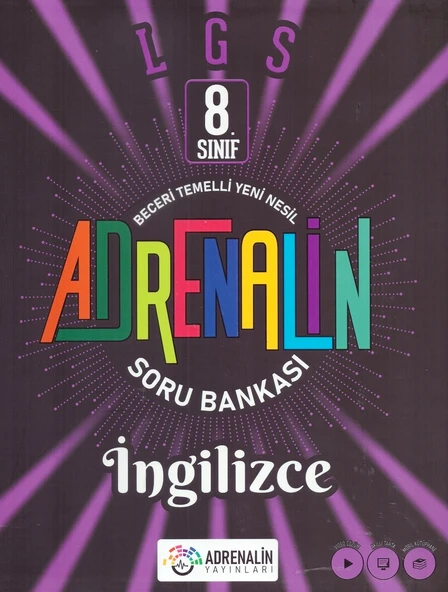 ADRENALİN 8.SINIF İNGİLİZCE SORU BANKASI - Resim 2