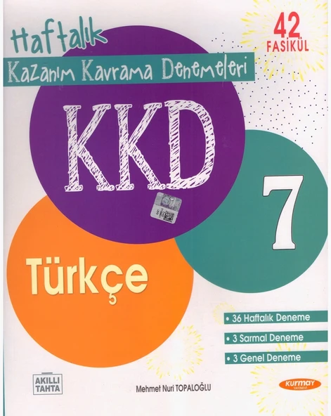 KURMAY 7.SINIF TÜRKÇE KAZANIM KAVRAMA DENEMELERİ