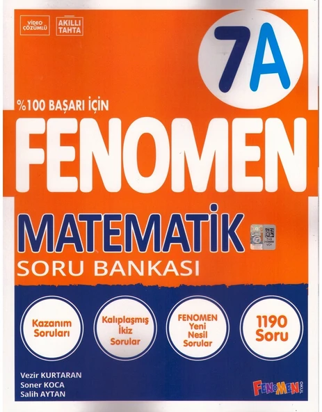 FENOMEN 7.SINIF MATEMATİK SORU BANKASI-A