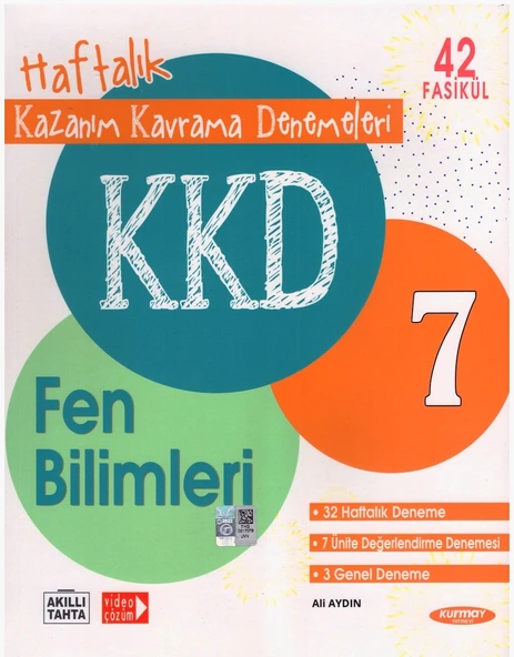 KURMAY 7.SINIF FEN BİLİMLERİ KAZANIM KAVRAMA DENEMELERİ