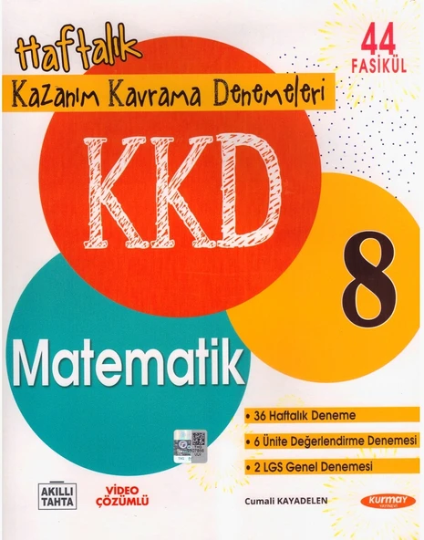 KURMAY 8.SINIF MATEMATİK KAZANIM KAVRAMA DENEMELERİ - 2