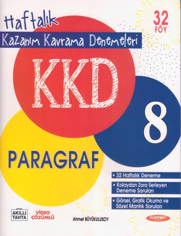 KURMAY 8.SINIF PARAGRAF KAZANIM KAVRAMA DENEMELERİ