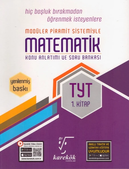 KAREKÖK TYT MATEMATİK-1 MPS -2023 ürün görseli