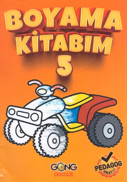 GONG ÇOCUK BOYAMA KİTABIM-5