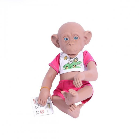 Asya Peluş Oyuncak Maymun 35 CM (Karışık Renk 1 Adet) - Resim 3