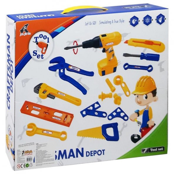 Asya Oyuncak Tamir Oyun Seti Pilli Tamir Seti - Resim 2