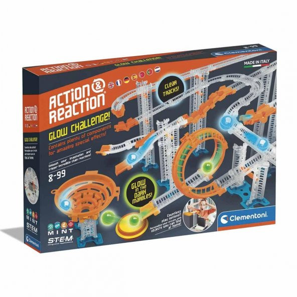 Clementoni Bilim ve Oyun: Action & Reaction Işık Efekti