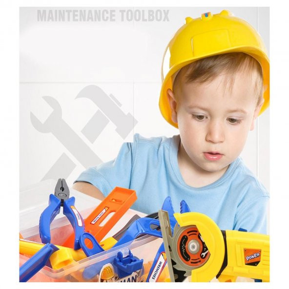 Asya Oyuncak Tamir Oyun Seti Pilli Tamir Seti - Resim 3