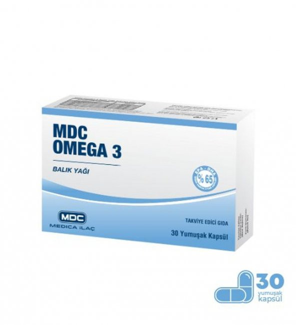 MDC Omega 3 30 Softgel - 5 Adet