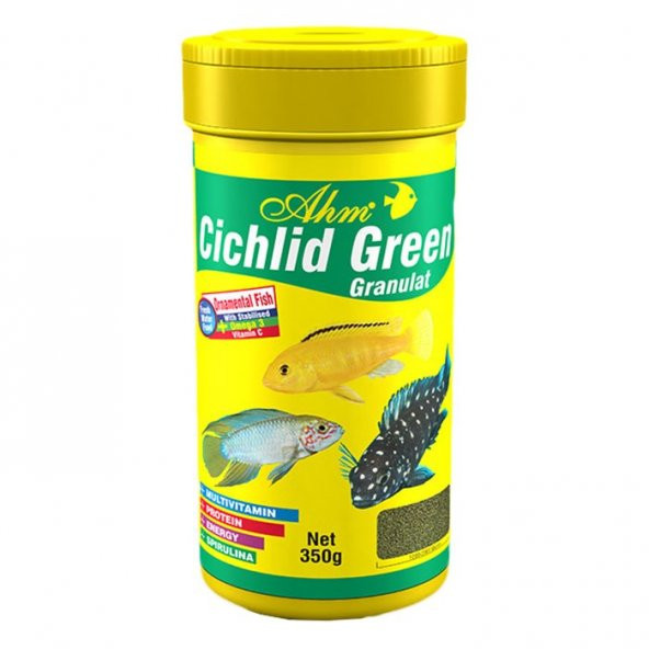Ahm Cichlid Green Granulat 250 ml