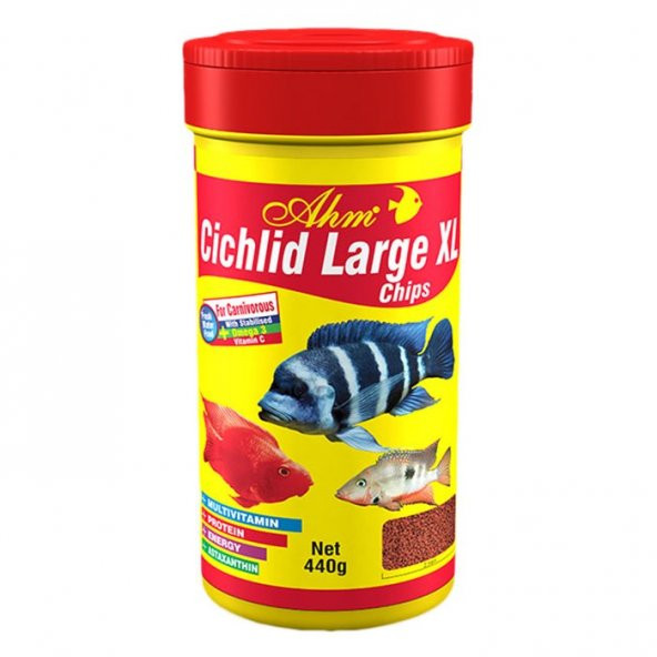 Ahm Cichlid Large XL Chips 250 ml