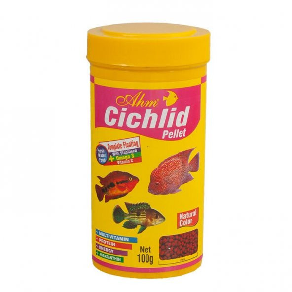 Ahm Cichlid Pellet 250 ml