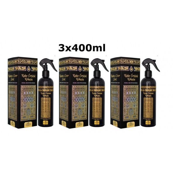 3'lü Kabe Örtüsü Kokusu 400 ml