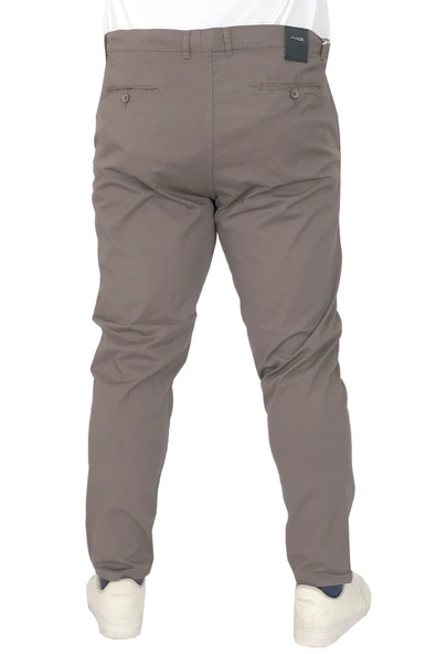 Mode XL Büyük Beden Erkek Pantolon Keten Milano 20850 Haki - 12