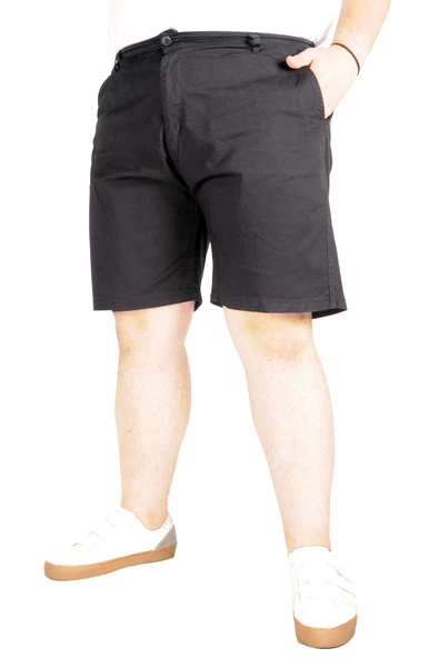 Mode XL Büyük Beden Erkek Kapri Yancep Nice Classic 21402 Lacivert