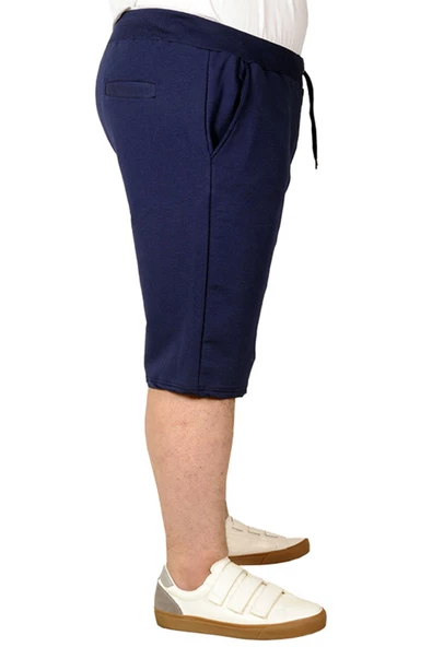 Mode XL Büyük Beden Erkek Kapri Straight Basic 20500 Indigo - 7