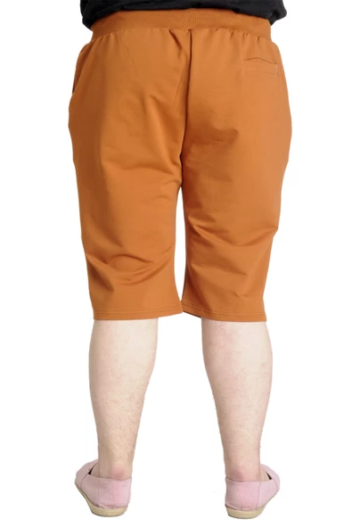Mode XL Büyük Beden Erkek Kapri Straight Basic 20500 Tarçın - Resim 4