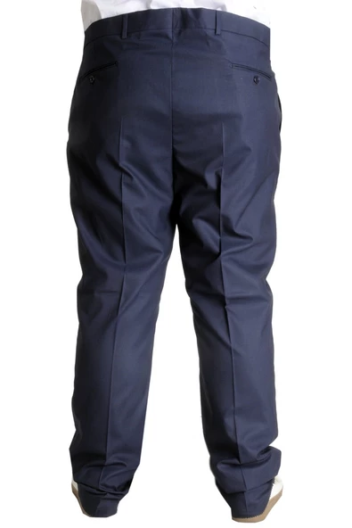 Mode XL Buyuk Beden Erkek Kumaş Pantolon Superior 21024 Lacivert - 8