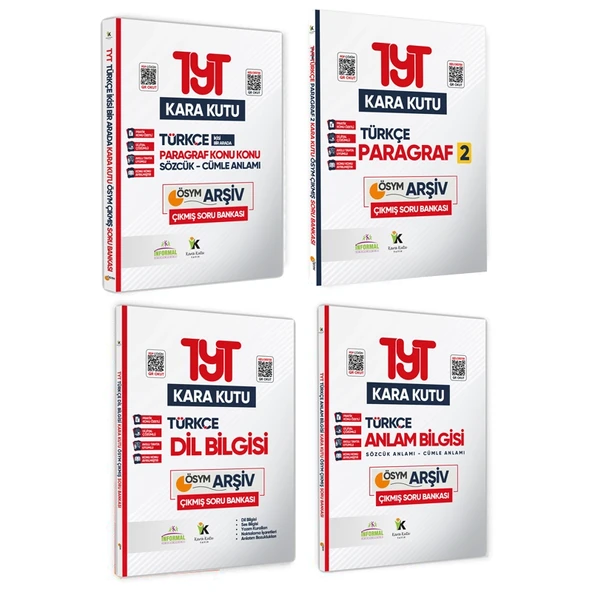 YKS TYT Türkçenin Kara Kutusu Konu Özetli D.Çözümlü ÖSYM ÇIKMIŞ Soru Bankası Altın SET PAKET