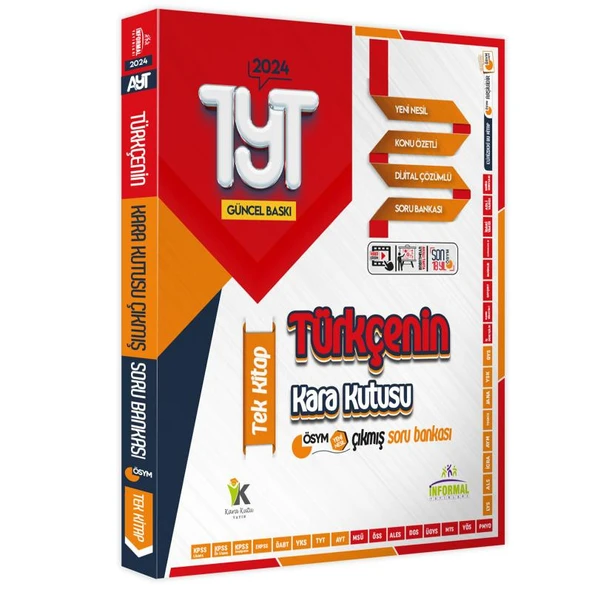 YKS-TYTnin Kara Kutusu SAYISAL SÜPER EKONOMİK SET PAKET Konu Ö. D. Çözümlü Çıkmış Soru Bankası - 4