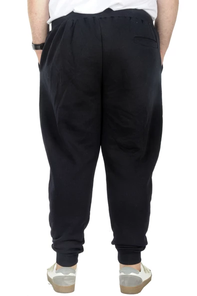 Mode XL Büyük Beden Erkek Esofman Altı 3ip 20583 Lacivert - Resim 3