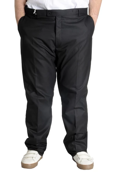 Mode XL Buyuk Beden Erkek Kumaş Pantolon Superior 21024 Siyah - 5