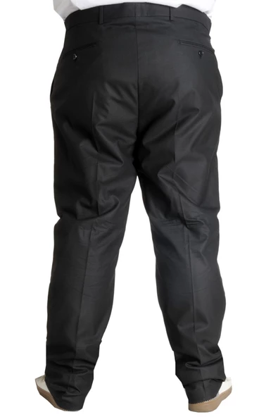 Mode XL Buyuk Beden Erkek Kumaş Pantolon Superior 21024 Siyah - 4