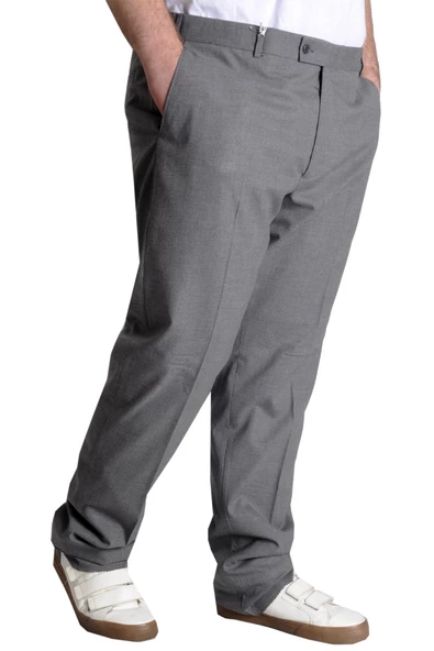 Mode XL Buyuk Beden Erkek Kumaş Pantolon Superior 21024 Antrasit - 2