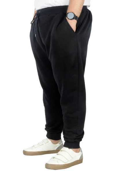 Mode XL Büyük Beden Erkek Esofman Altı 3ip 20583 Lacivert - Resim 5