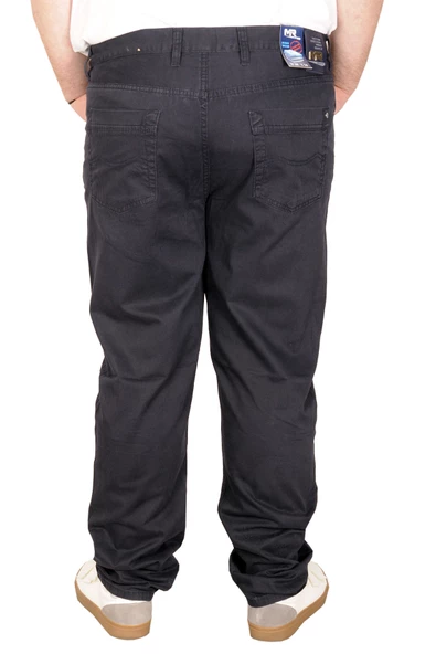 Mode XL Büyük Beden Erkek Gabardin Pantolon 21001 Lacivert - 8