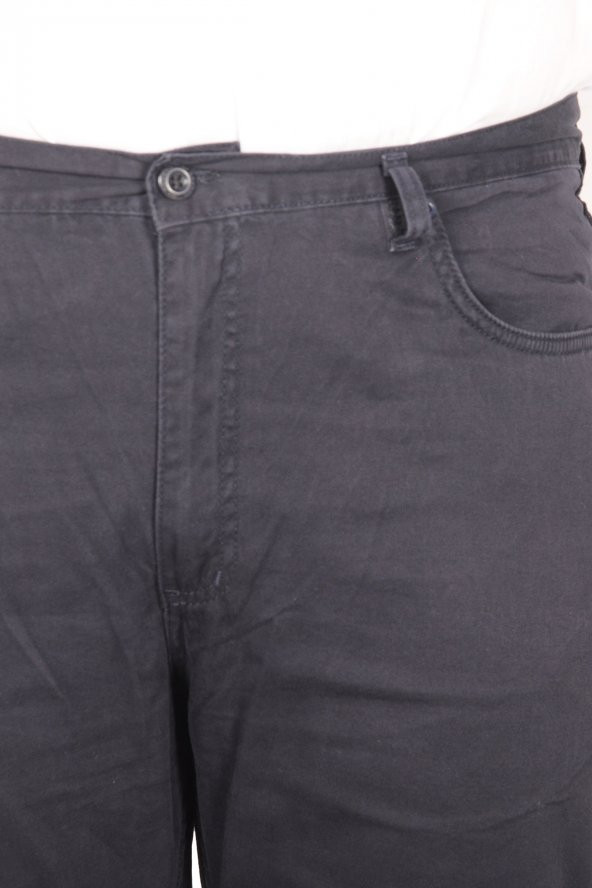 Mode XL Büyük Beden Erkek Gabardin Pantolon 21001 Lacivert - 3