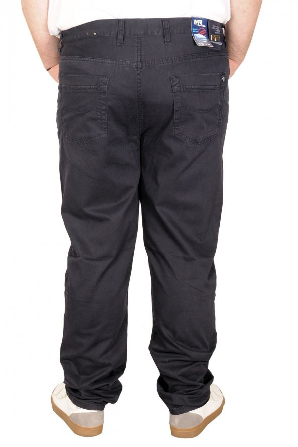 Mode XL Büyük Beden Erkek Gabardin Pantolon 21001 Lacivert - 4