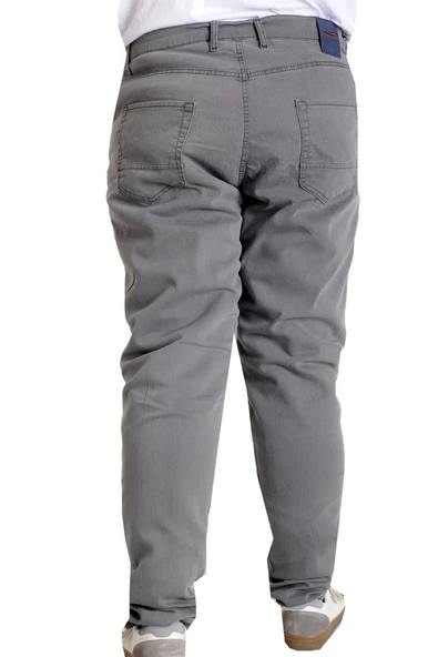Mode XL Erkek Kot Pantolon Klasik FOCUS 23921 Gri - 4