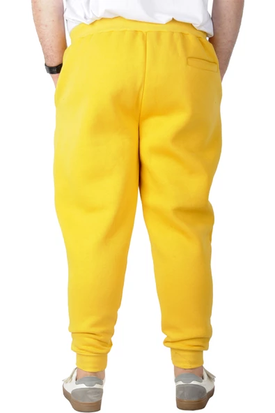 Mode XL Büyük Beden Erkek Esofman Altı 3ip 20583 Hardal - Resim 3