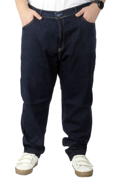 Mode XL Büyük Beden Erkek Kot Pantolon Elita Blue 22919 Lacivert ürün görseli