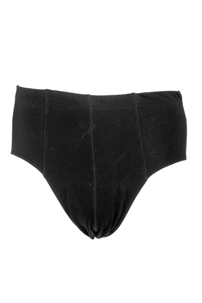 Mode XL Büyük Beden Erkek Slip Penye Kulot 6361 Siyah - Resim 2