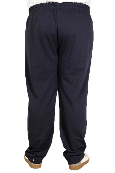 Mode XL Büyük Beden Esofman Altı Recycle 2İp B11106 Lacivert - Resim 6