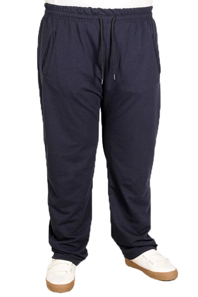 Mode XL Büyük Beden Esofman Altı Recycle 2İp B11106 Lacivert ürün görseli 1