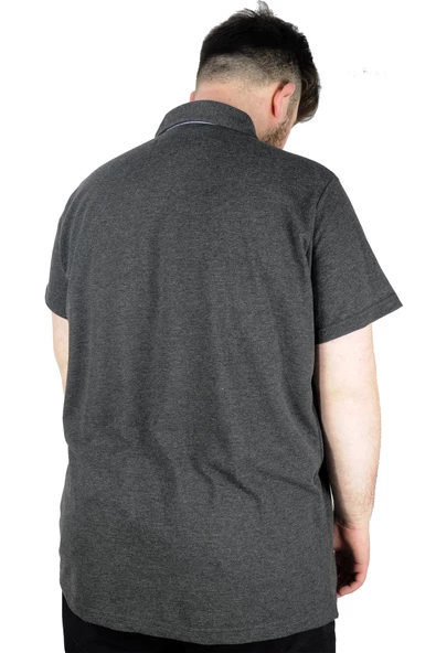Mode XL Erkek T shirt Polo Legendary Team 22314 Antramelanj - 6