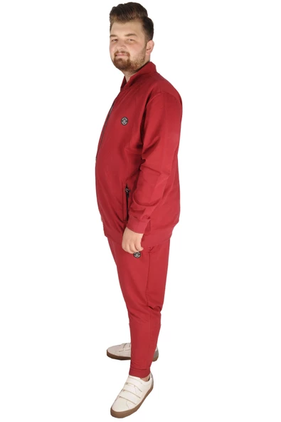 Mode XL Eşofman Altı DarPaça Choose Your Mode 21201 Bordo - Resim 7