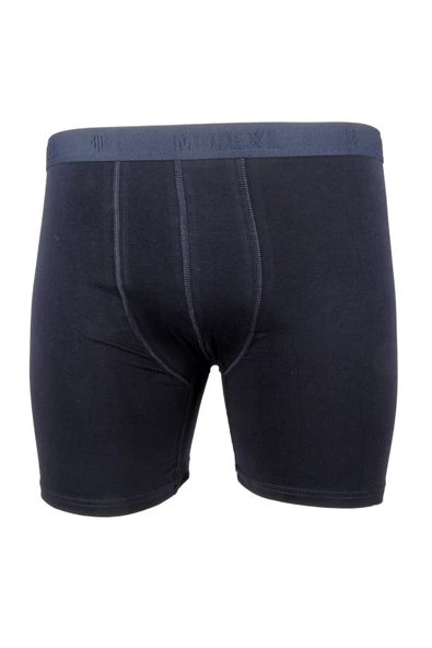 Mode XL Buyuk Beden Erkek Likra Boxer 6350 Lacivert - 2