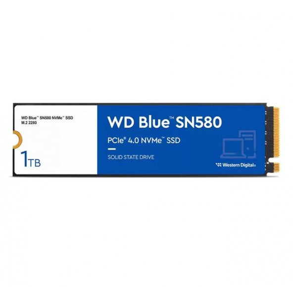 WD Blue SN580 1TB M.2 NVMe SSD 4150/4150