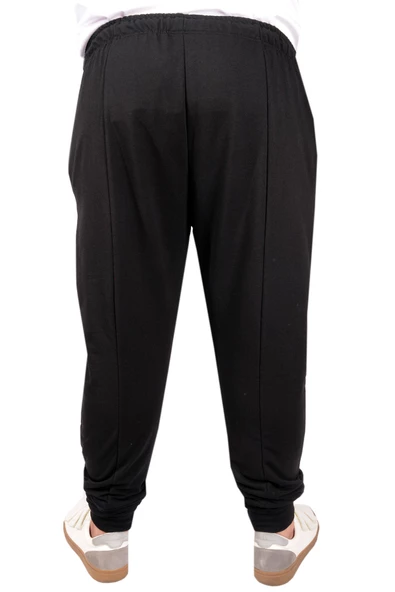 Mode XL Büyük Beden Eşofman Altı DarPaça B21014Siyah - 2