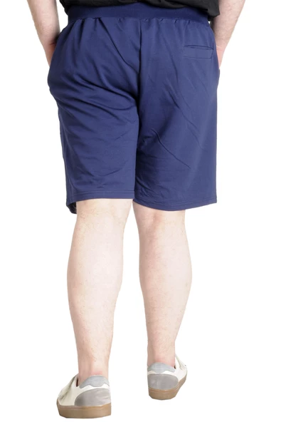 Mode XL Büyük Beden Erkek Kapri Yandan Cep MULINE 20501 İndigo - 4