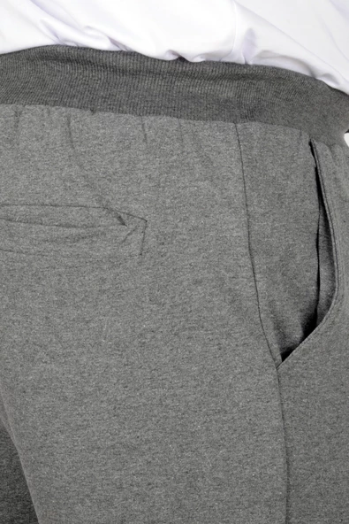 Mode XL Büyük Beden Recycle Eşofman Altı DarPaça B20507 Antrasit - Resim 3