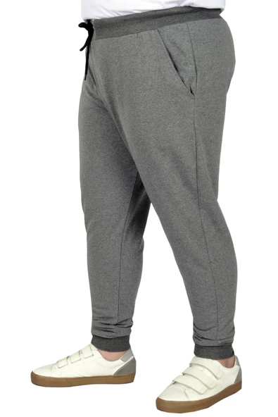 Mode XL Büyük Beden Recycle Eşofman Altı DarPaça B20507 Antrasit ürün görseli 1