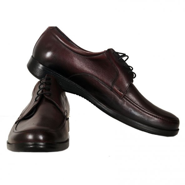 Mode XL Ayakkabı Comfort Antik Deri 19335 Bordo